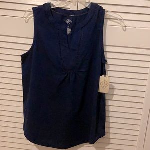 St John’s Bay Navy Top